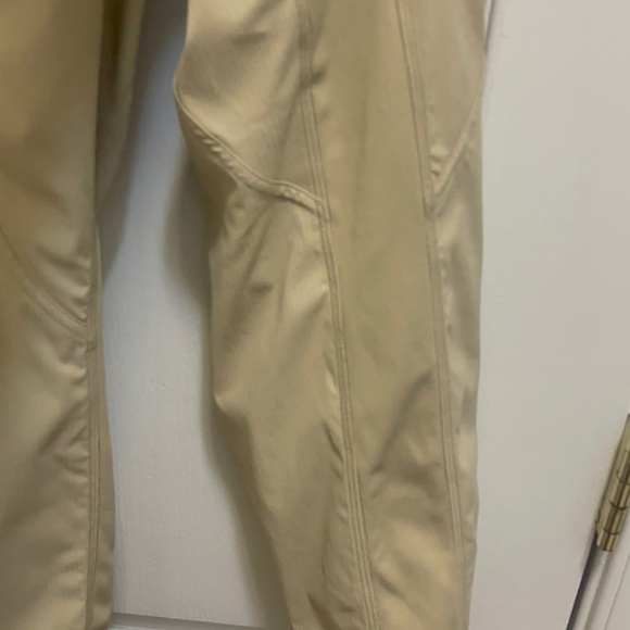 Lululemon gorgeous khaki color, soft pants can be wear any place you want. - Picture 7 of 16
